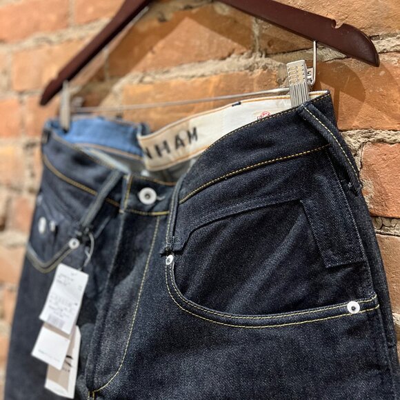 Denham CROSSBACK MIJ MS3 Jeans – Made in Japan – Size 33 – Cotton/Cashmere Blend - Picture 4 of 12